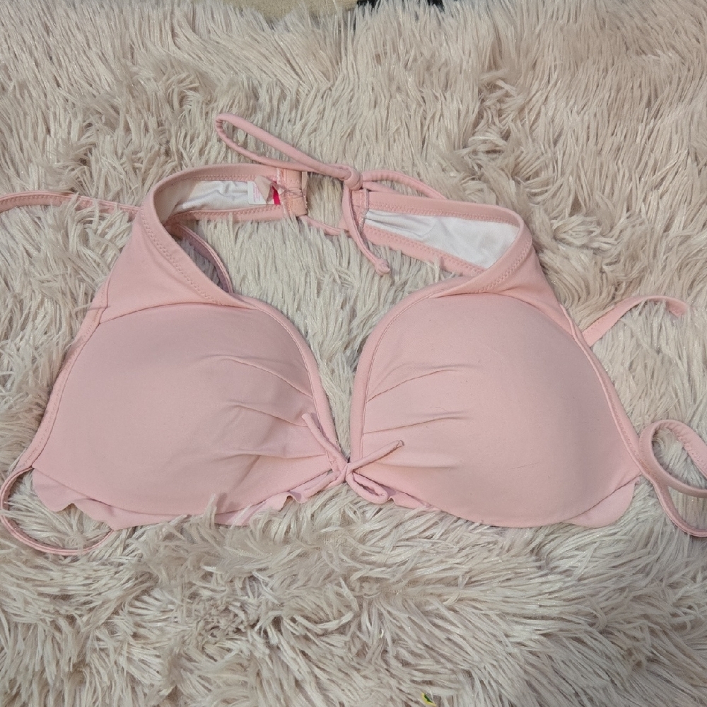 Amoena Women's Elegant Pink Bra Or Bikini Top 36 C